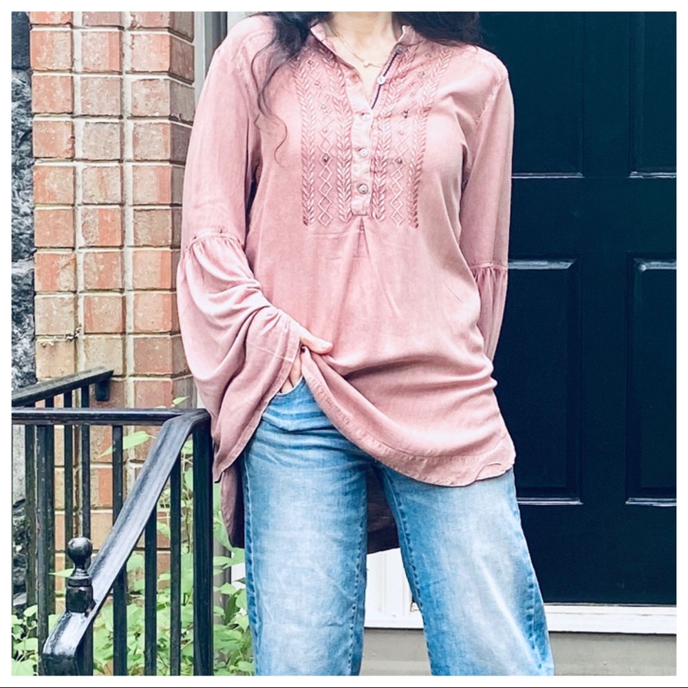 ✨LAST ONES✨BOHO CHIC  GORGEOUS TUNIC TOP - Picture 4 of 14